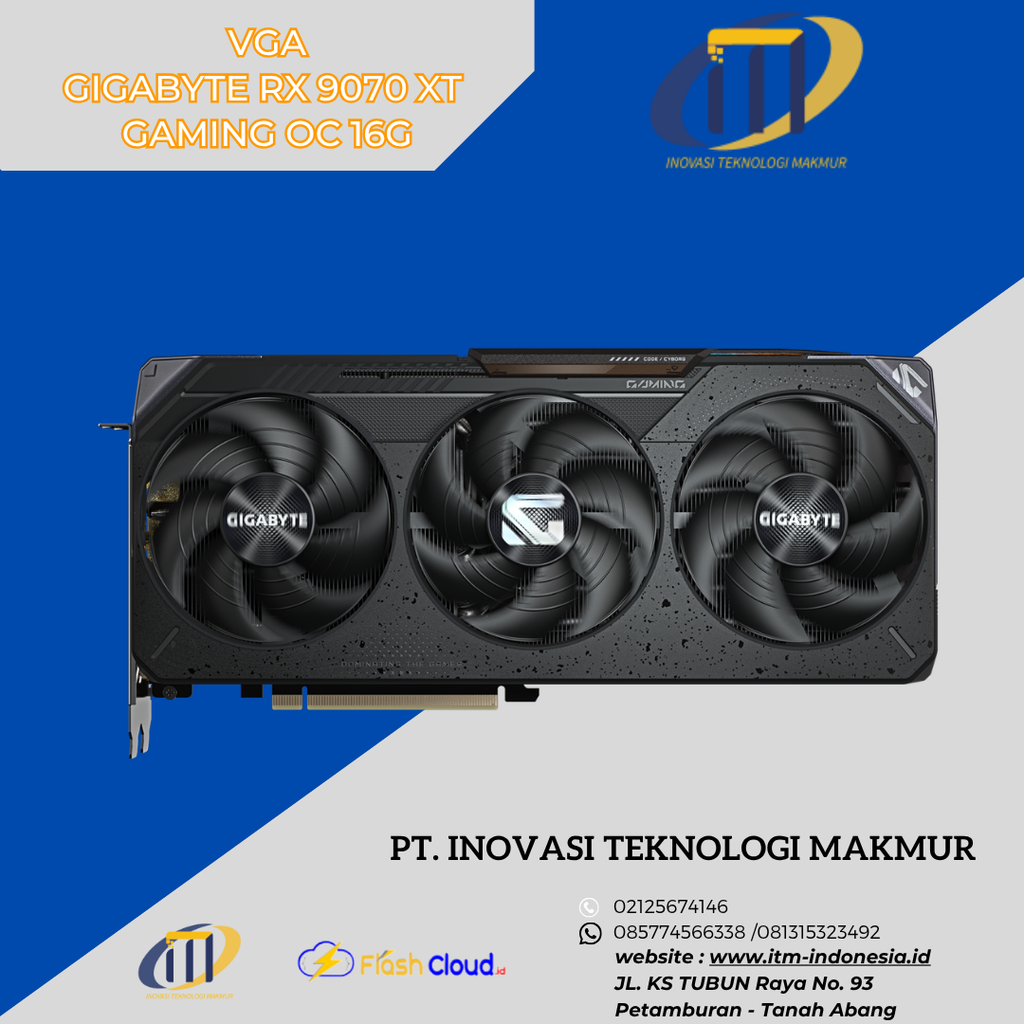 GIGABYTE RX 9070 XT GAMING OC 16G
